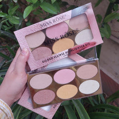 6in1 Highlighter Palette