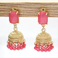 Beads Work Jhumka