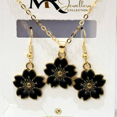 Meena Work Pendant Set