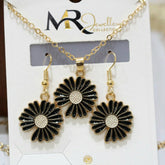 Meena Work Pendant Set