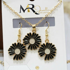 Meena Work Pendant Set