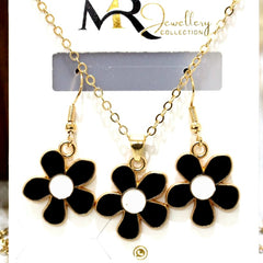 Meena Work Pendant Set