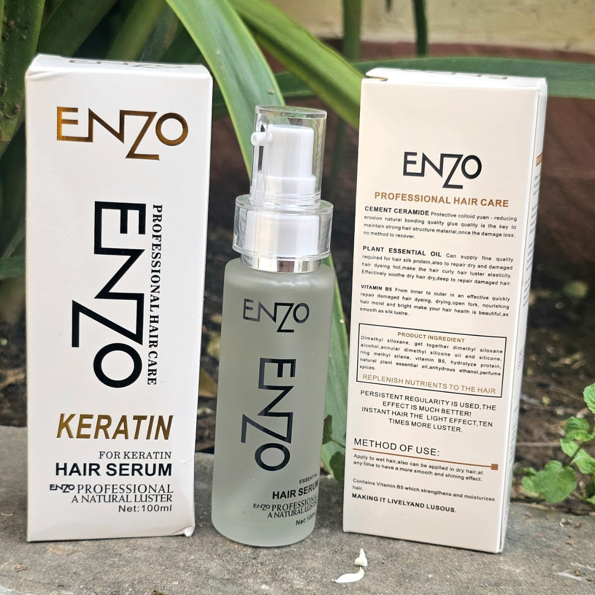 Enzo Keratin Hair Serum